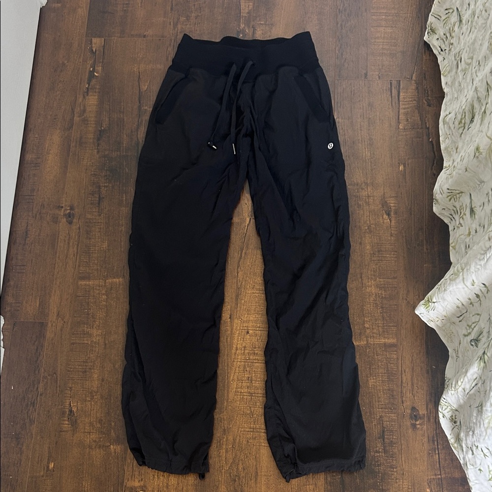 lululemon athletica Black Straight Leg Pants